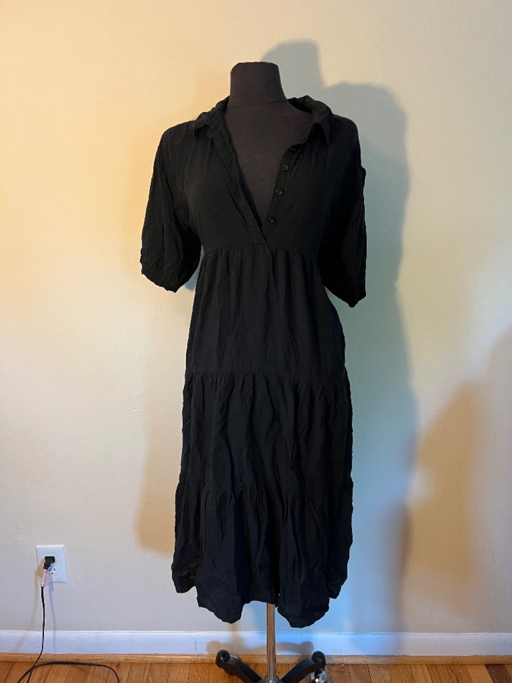 Torrid Black Business Casual Midi Dress 00